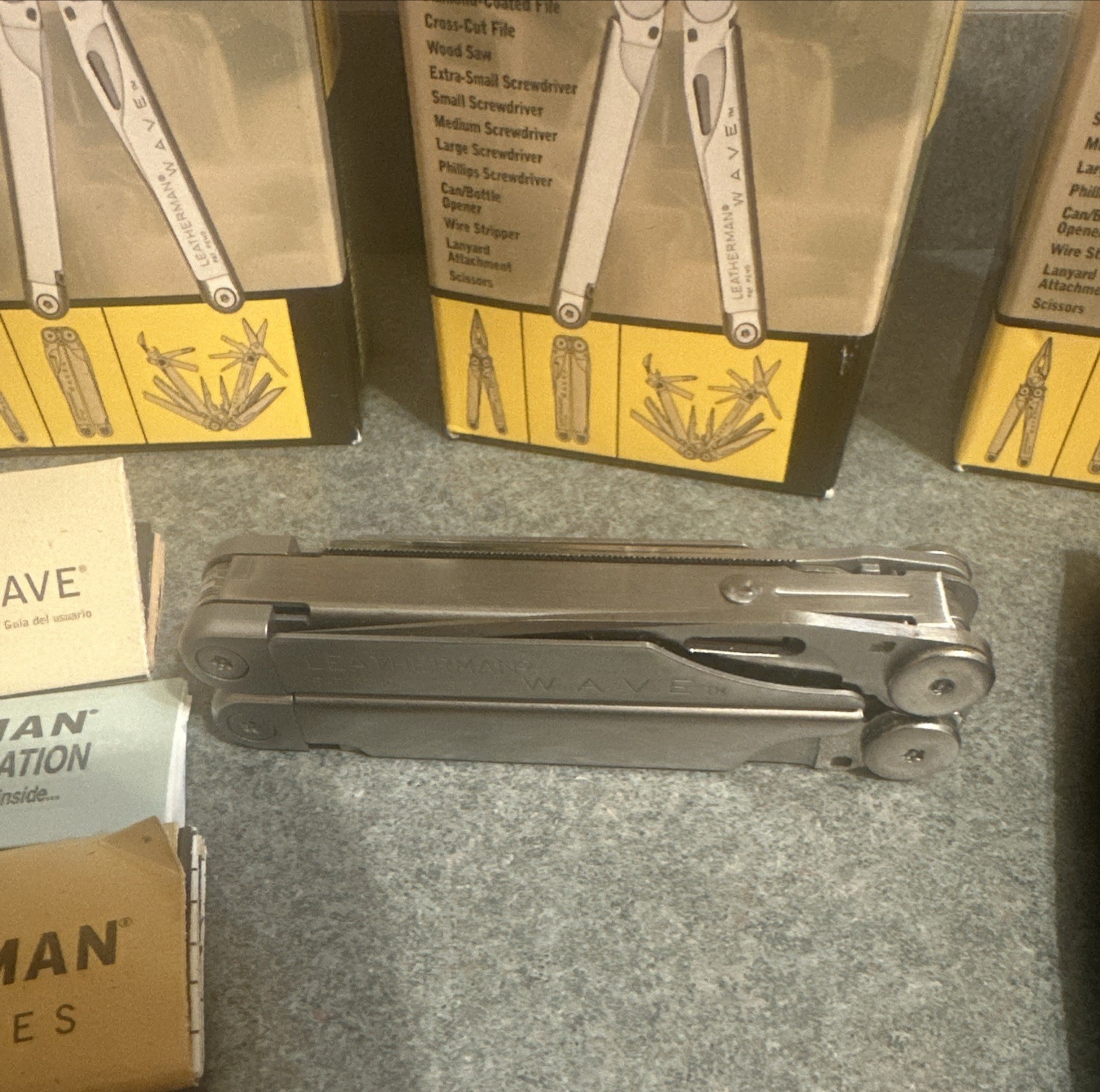 Vintage The Original Leatherman Wave Multi-Tool Nylon Sheath NOS Rare 2002
