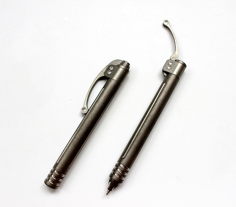 Titanium Alloy Siphon Pen Tactical Signature Pen Office Student Stationery Gifts