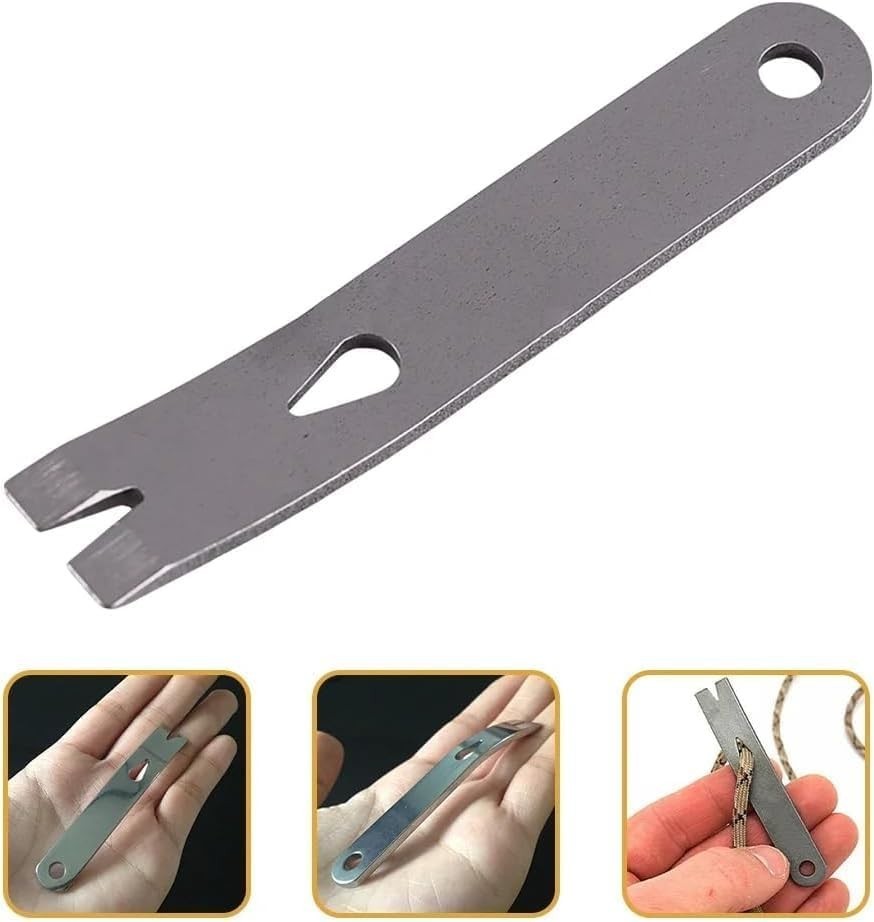 Mini Stainless Steel Pocket Pry Bar Crowbar Multifunction EDC Tool Bushcraft …