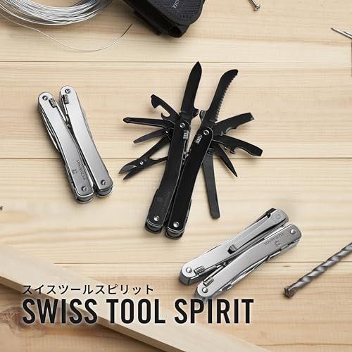 Swiss Tool Spirit X 24 Funktionen Kombi-Spitzzange Nylon Etui silberNEW