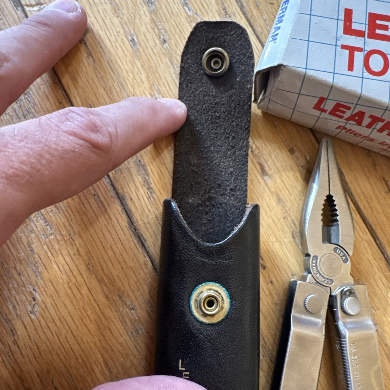 LEATHERMAN PST US PAT 1325473 MULTI TOOL EARLY MODEL POCKET SURVIVAL TOOL