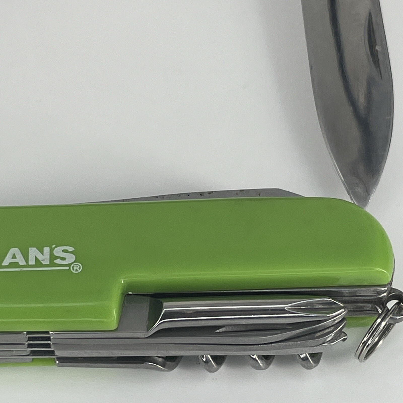 Lot of 2 Coghlan’s Camper’s Pocket Multi Tool / Knife – Red & Green – SAVE BIG!
