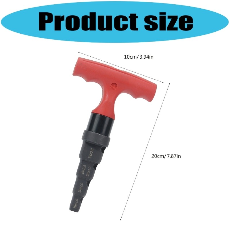 Multiple Function Chamfering Tool Quadruple Plan Mixture Steel Ergonomic Handle