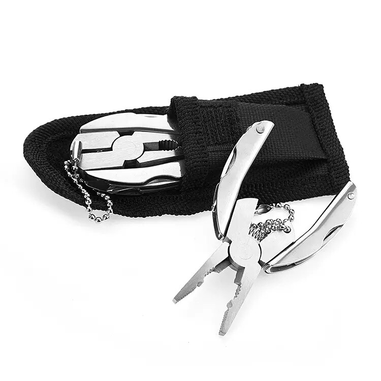 6-in-1 Stainless Steel Multifunctional Pliers Multi Tools Set with Sheath