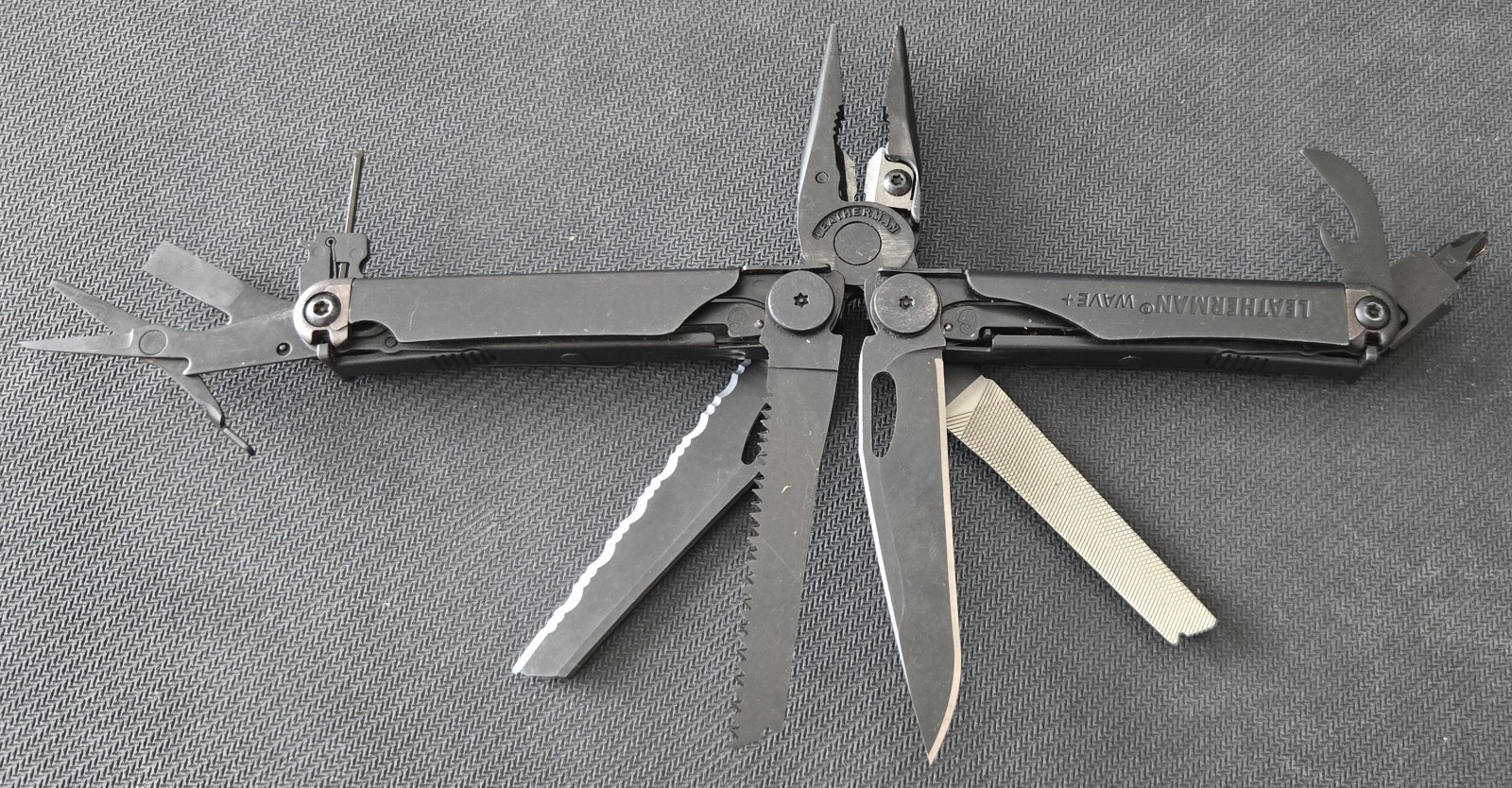 Leatherman Wave Plus + Multi-Tool, BLACK OXIDE! WITH SHEATH!
