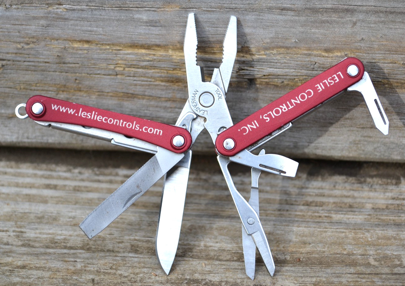 Genuine Leatherman Squirt PS4 Red Multitools Knife, Plier Multi-Tools–Excellent