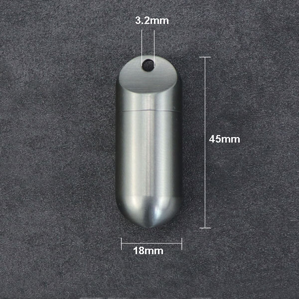 Outdoor Waterproof Box Portable Pendant Key Chain Seal Storage Container Box EDC