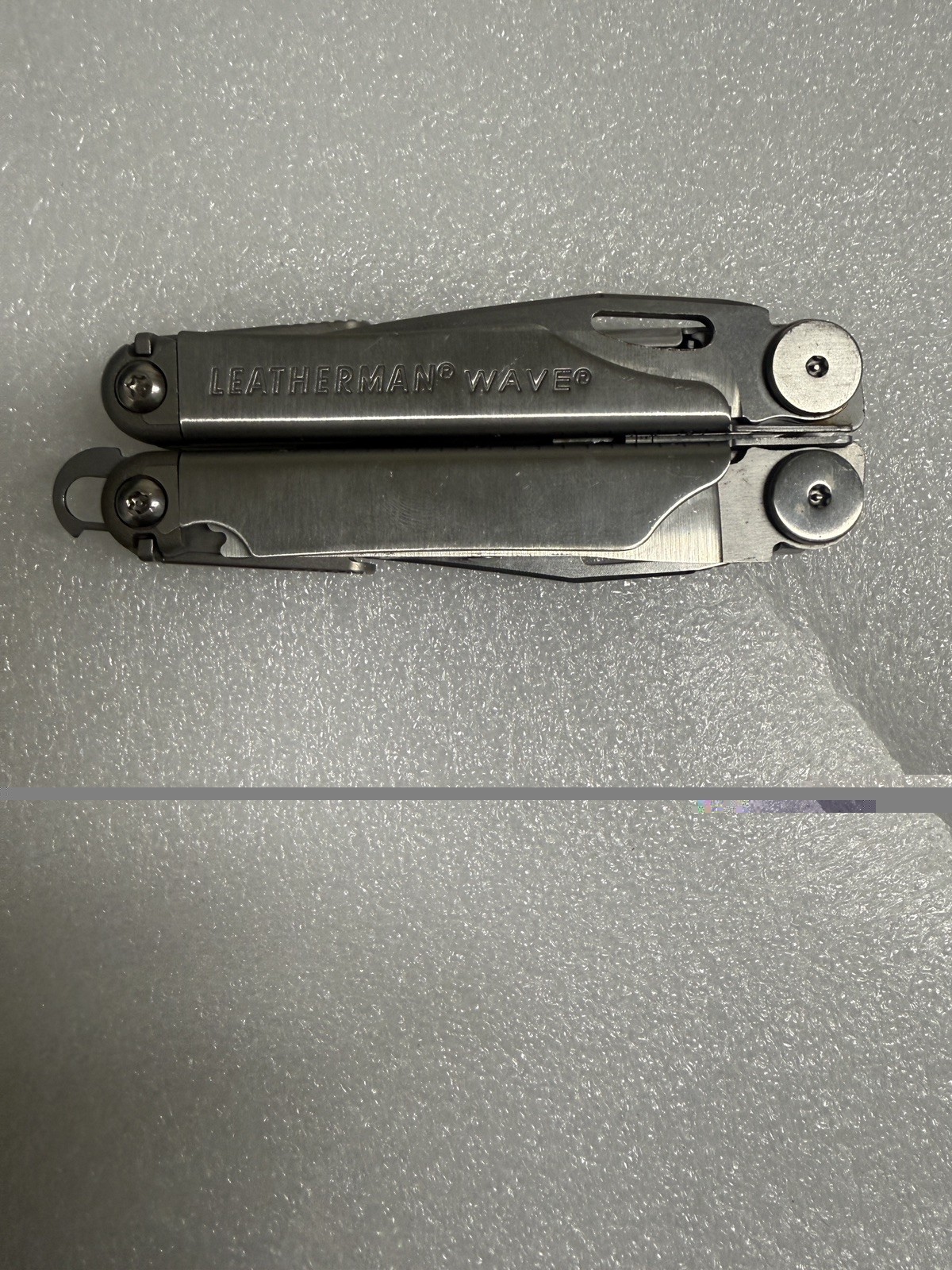 Leatherman Wave Multi‑Tool w/ Nylon Sheath –Stainless Steel–Great Condition