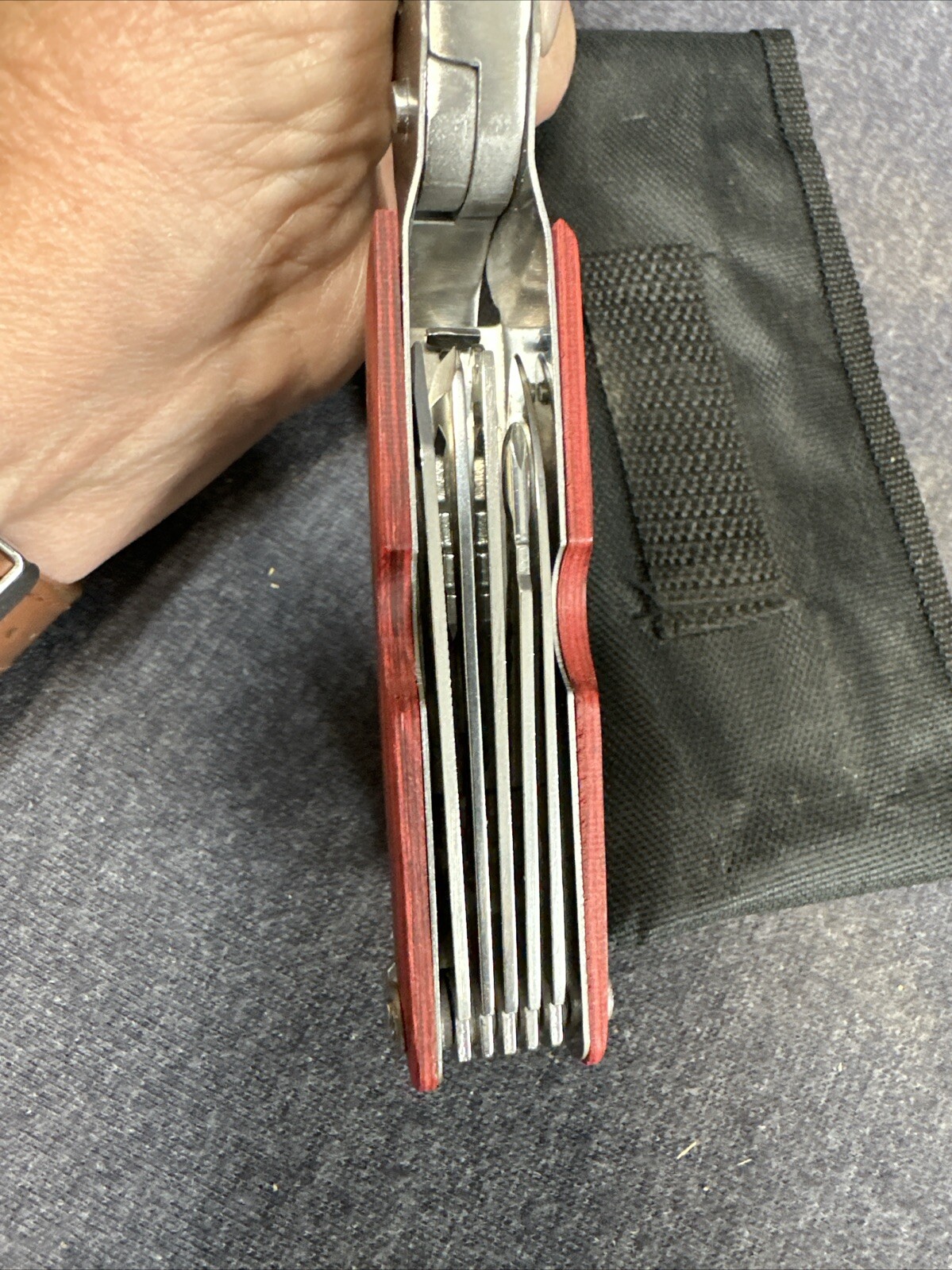 Stansport Emergency Camper’s Multi-Tool Hammer, Ax, Pliers, Saw, Knife, Screwdri