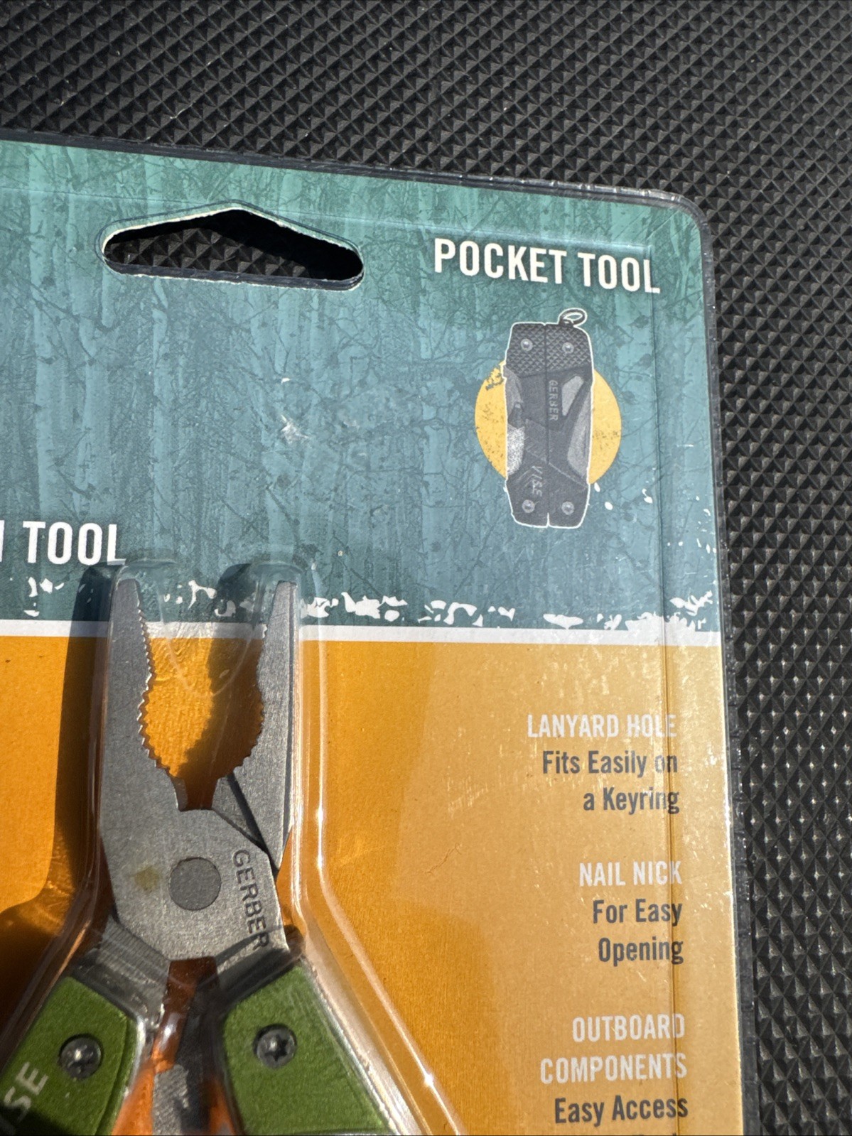 Gerber Nos Vise Mini tool Rare Color Army Green Pocket Tool Pliers Knife