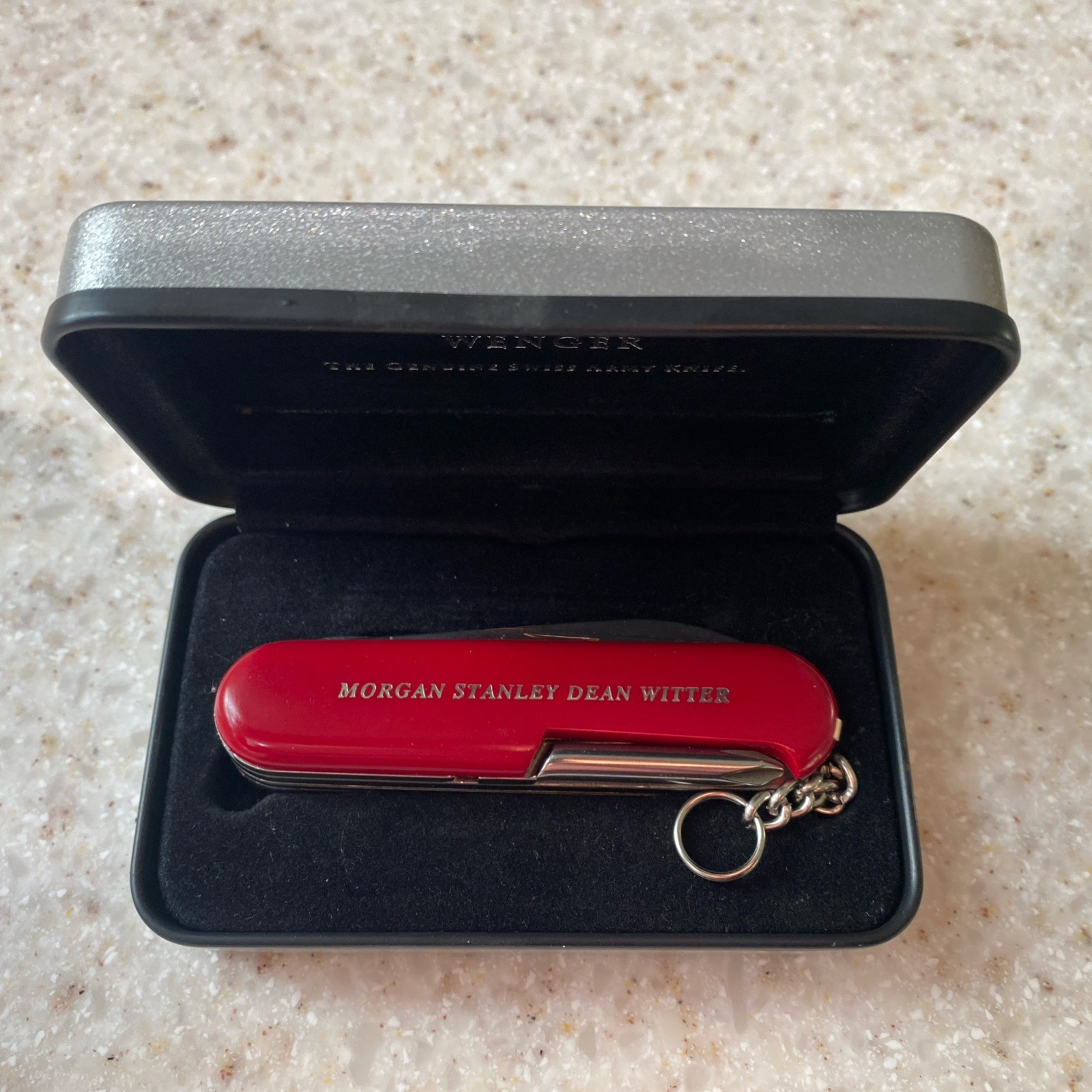 Wenger Handyman Red Swiss Army Knife 85mm 14 Function 11 Tool 4 Layer Rare (94)