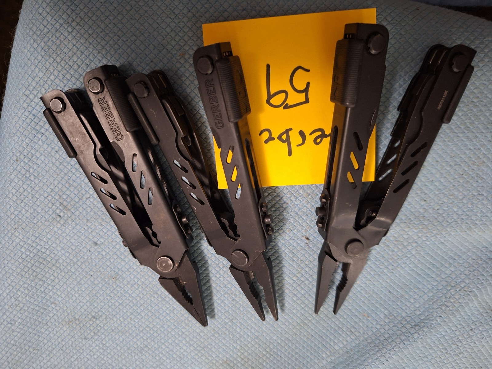 3 BLACK GERBER 400 Multi Tools U.S.A. EXCELLENT loc Gerber 59