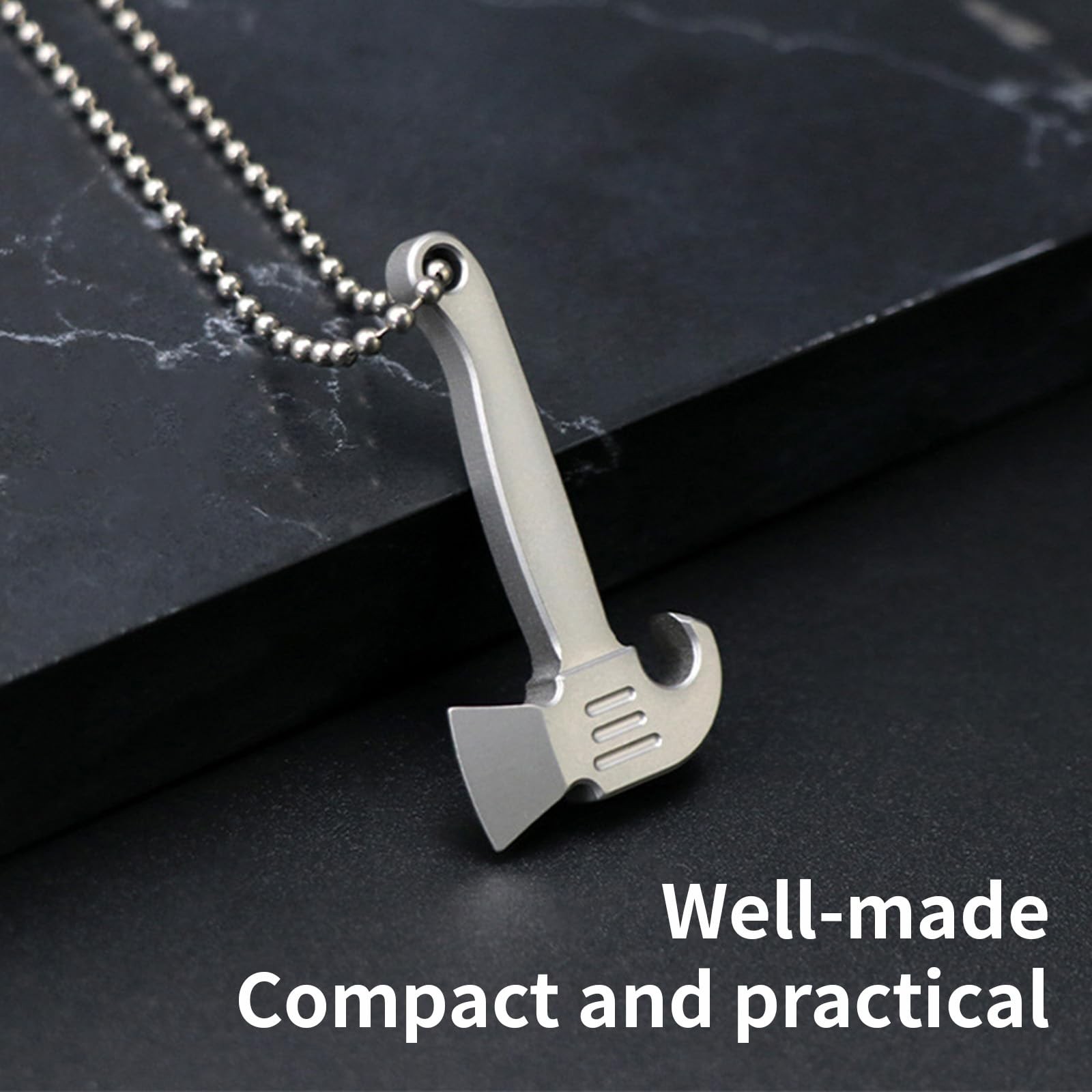 Titan EDC Crowbar, EDC MultiTool with Bottle Opener, Mini Keychains…