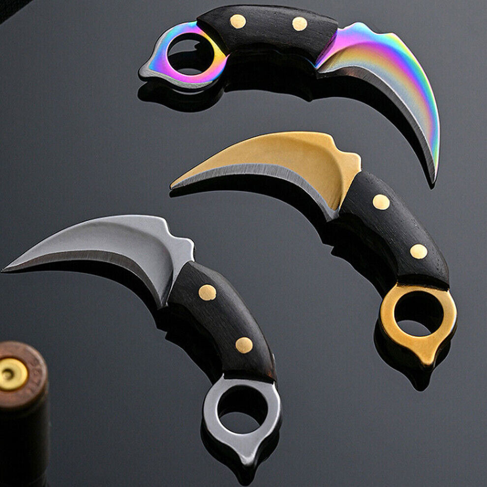 Outdoor Mini Folding Knife Keyring Pocket Sheath Keychain Men Gift Key Tools