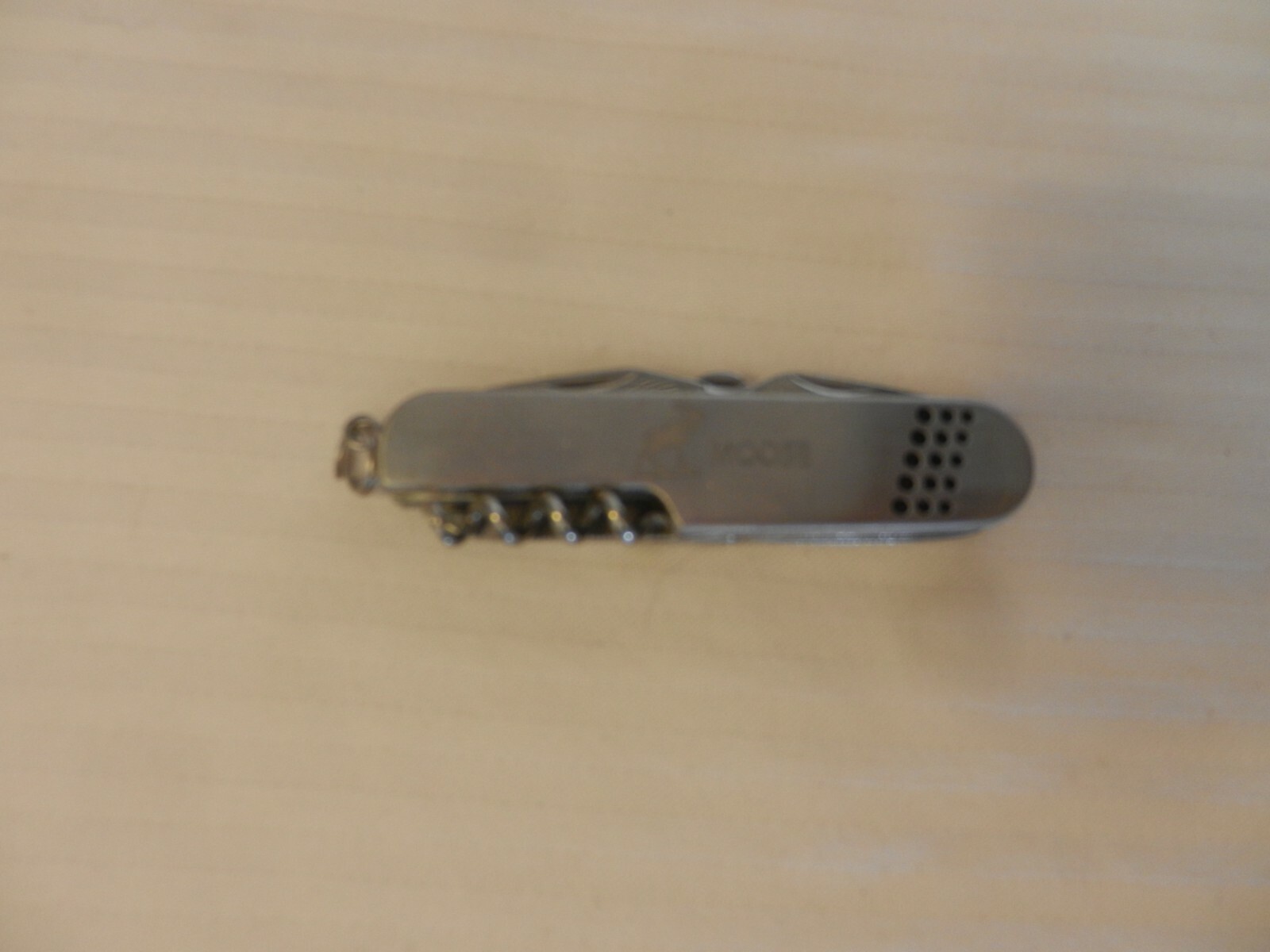 Silver Order of The Moose International Pocket Tool For Keychain, 7 Tools