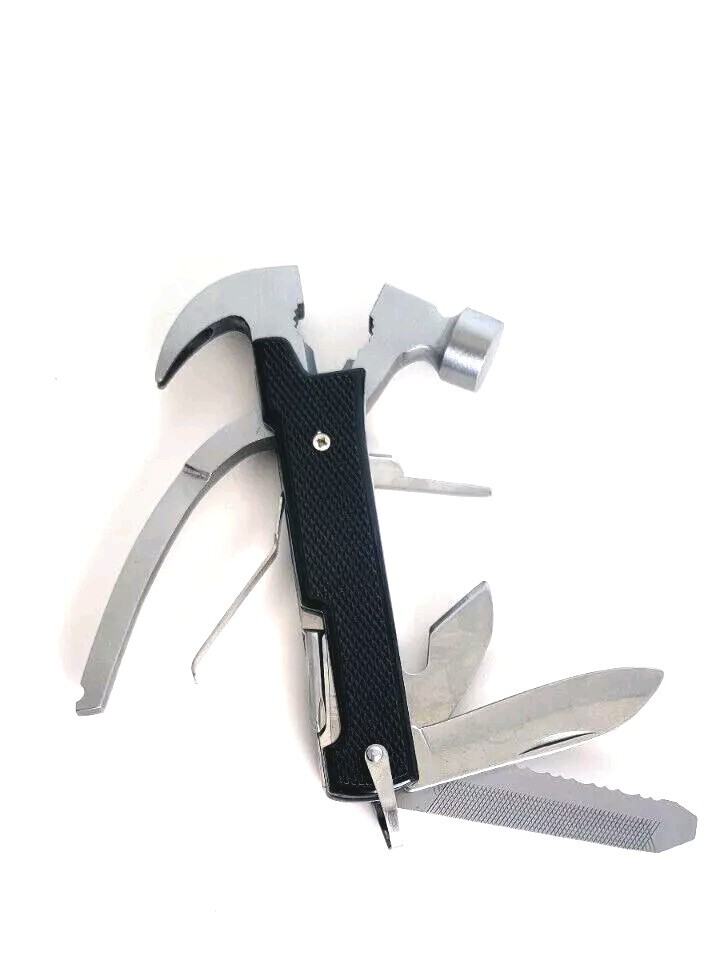 Outerbanks Multi Tool 12-in-1 Hammer with plastic carrying case