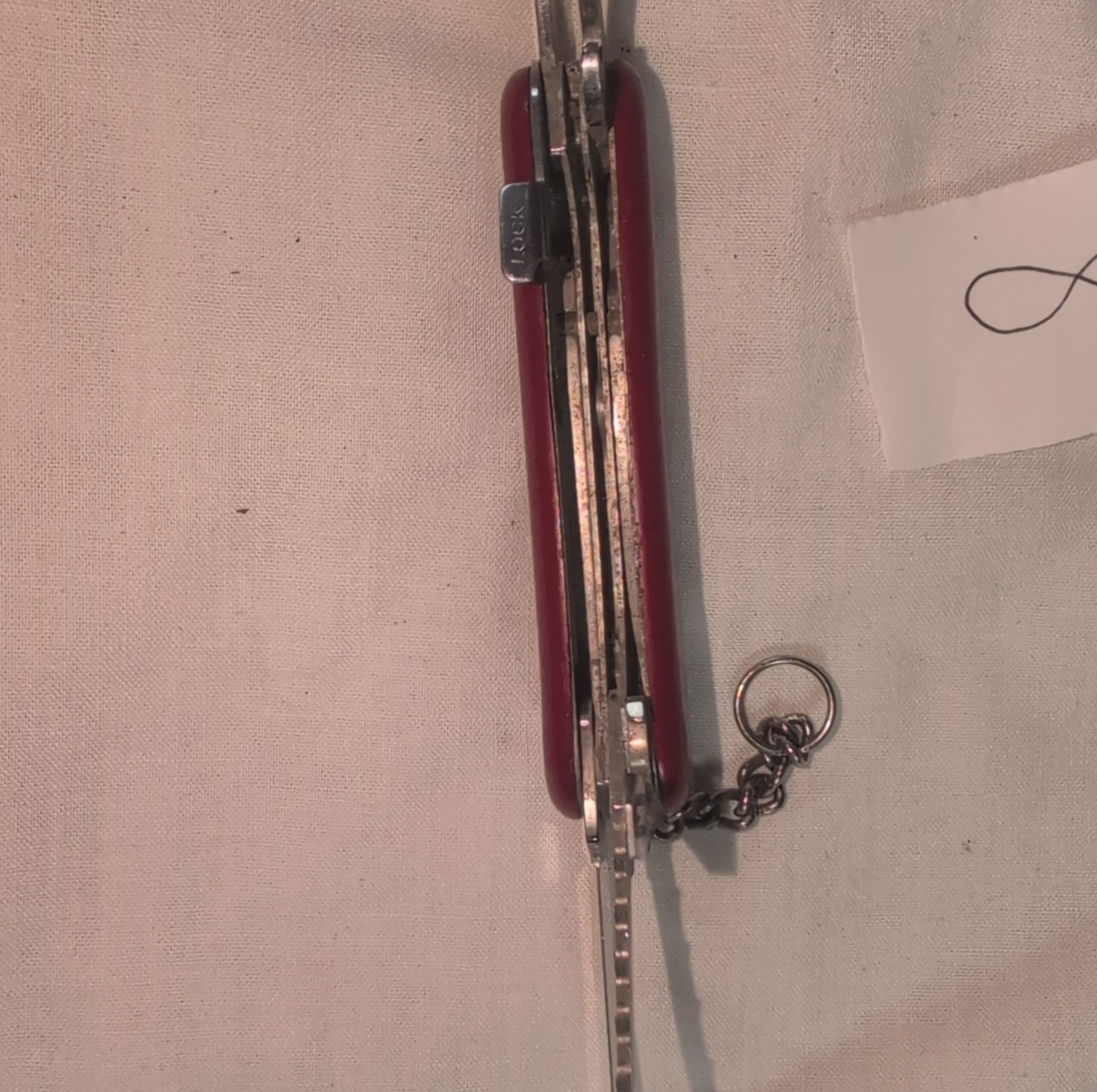 Wenger Backpacker II 85mm Multi-Tool 7 Tools Swiss Army Knife needs new blade
