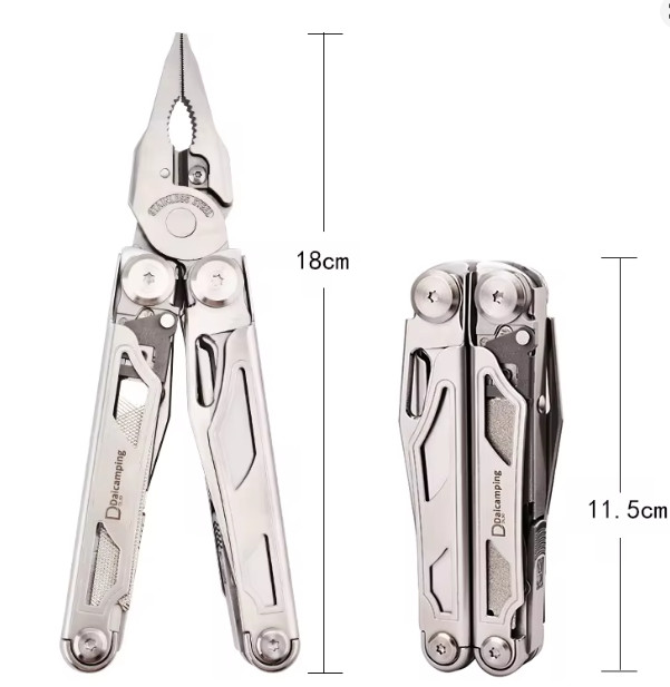 Daicamping DL30 Multitool Pliers Folding Knife Scissors EDC Tool