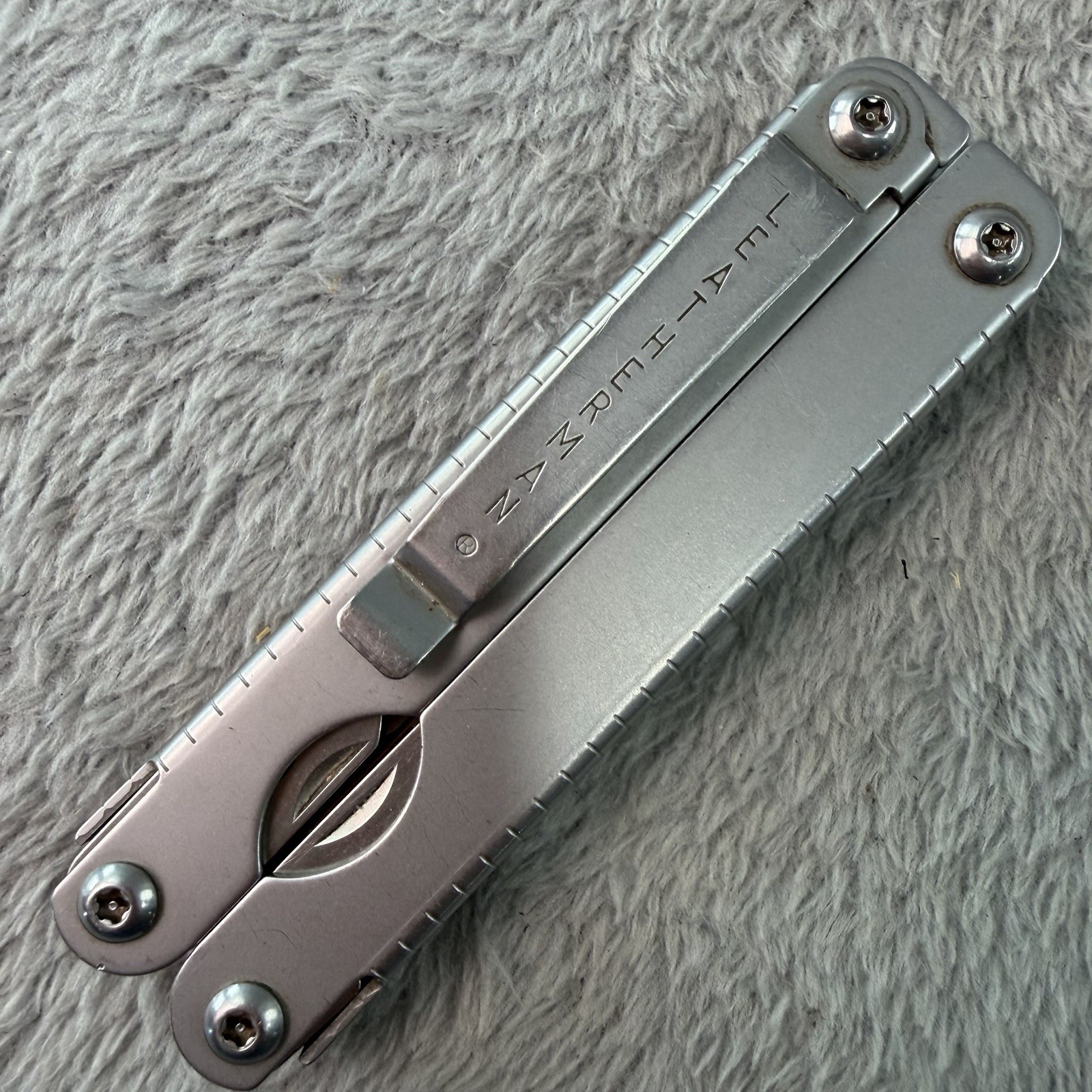 Vtg Leatherman Sideclip 0298 1998 Early Production “Heatex” Multitool EXC B550