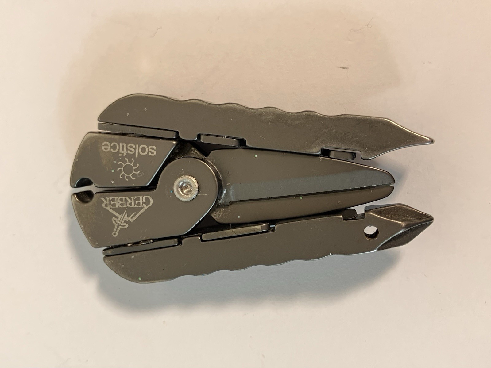 Vtg 2000s Gerber Solstice 2.37″Stainless Steel Multi Tool FoldingPocket Knife