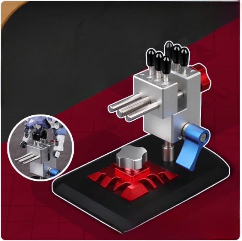 2-in-1 Universal Bench Vise Multi-purpose Precision Modeling Tool Holder