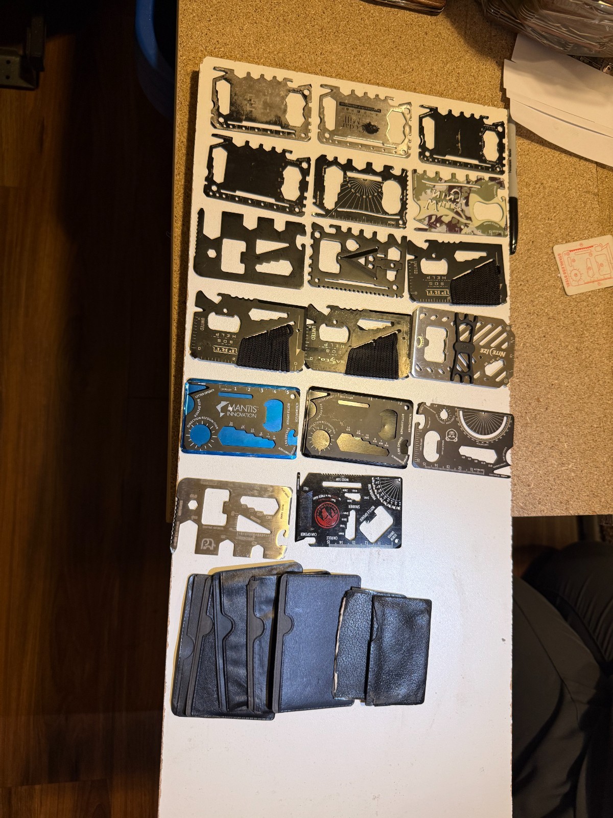 15 MULTIPURPOSE POCKET SURVIVAL TOOLS 4-716-B1-2-9 $4 OBO