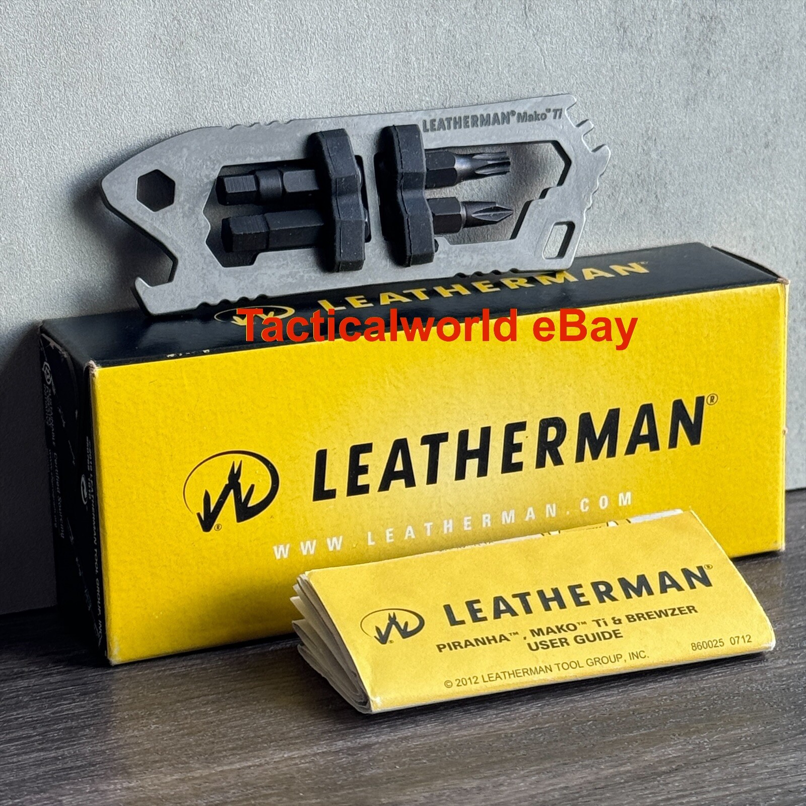 Leatherman MAKO Ti. Lightweight Titanium Multi-tool.