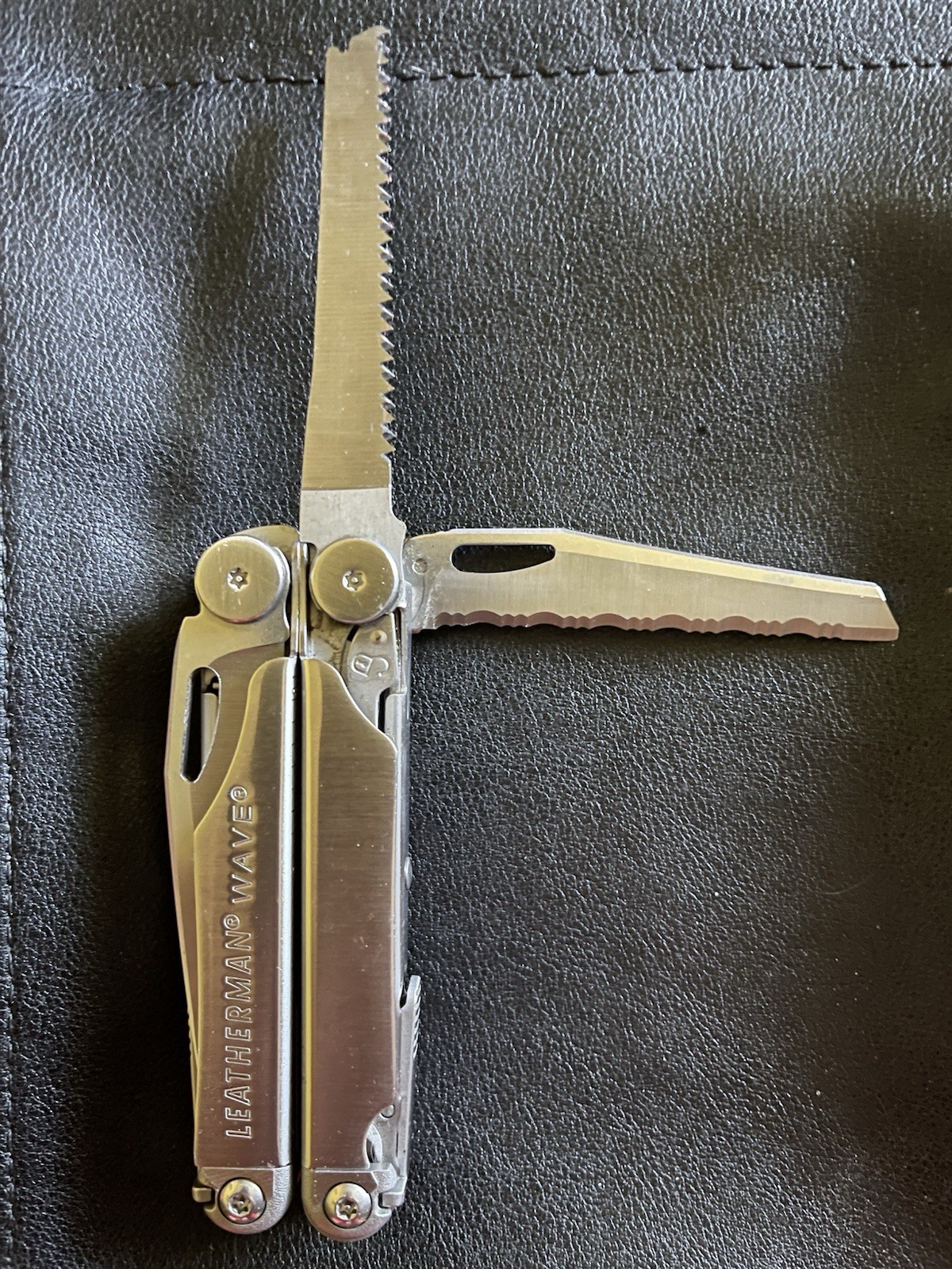 Leatherman Wave 2nd Second Edition With Bit Kit Sheath Driver Extender Multitool