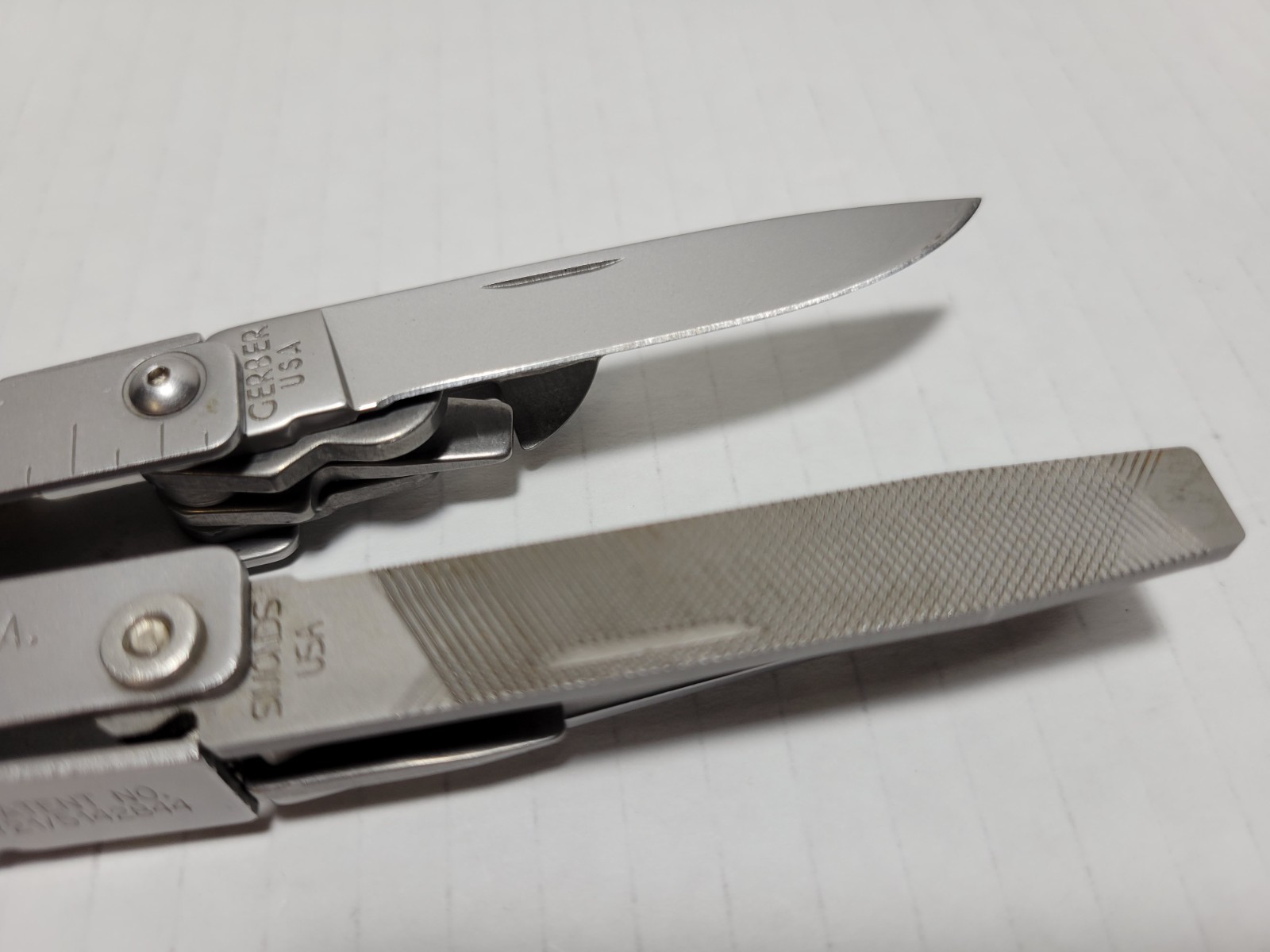 Vintage Gerber Multi Plier Tool Patent 5142721/5142844 with Sheath USA