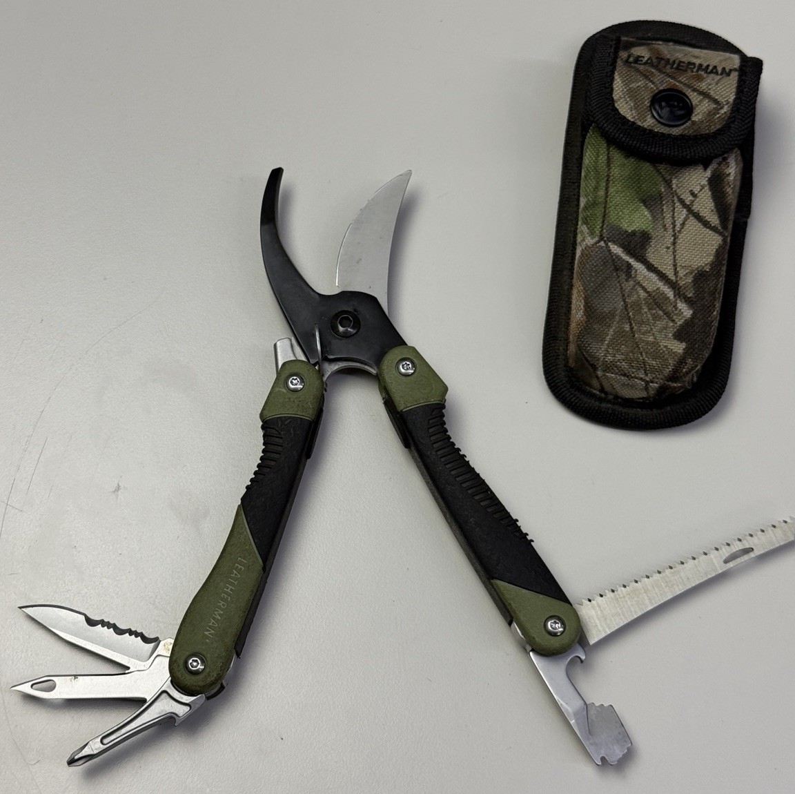 Leatherman Vista Hybrid Pruner hunting multi tool knife Excellent Condition