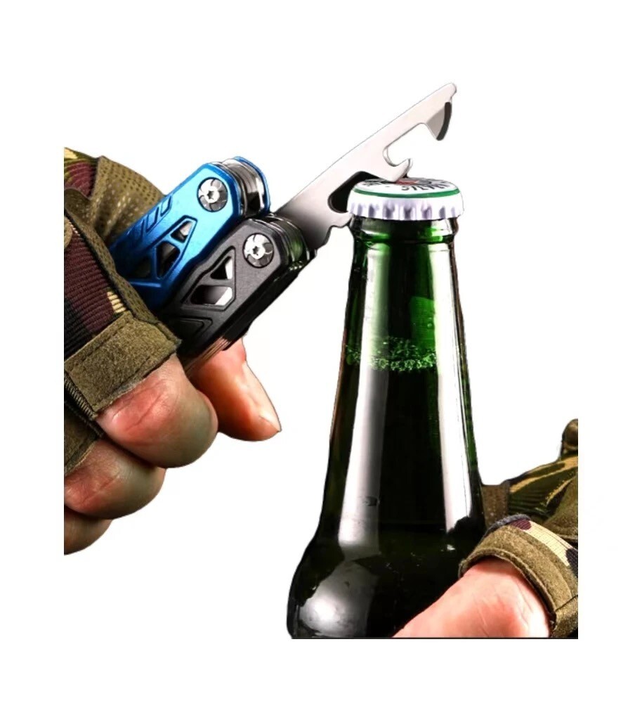 Best Gift Ultimate 18 in 1 Hammer Multitool–for Camping fixing screwdrivers saw