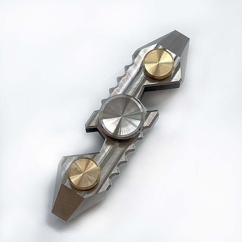 TITANER Titanium Gyroscope Fingertips Spinning Top Gearwheel Toy Pry Bar Tool