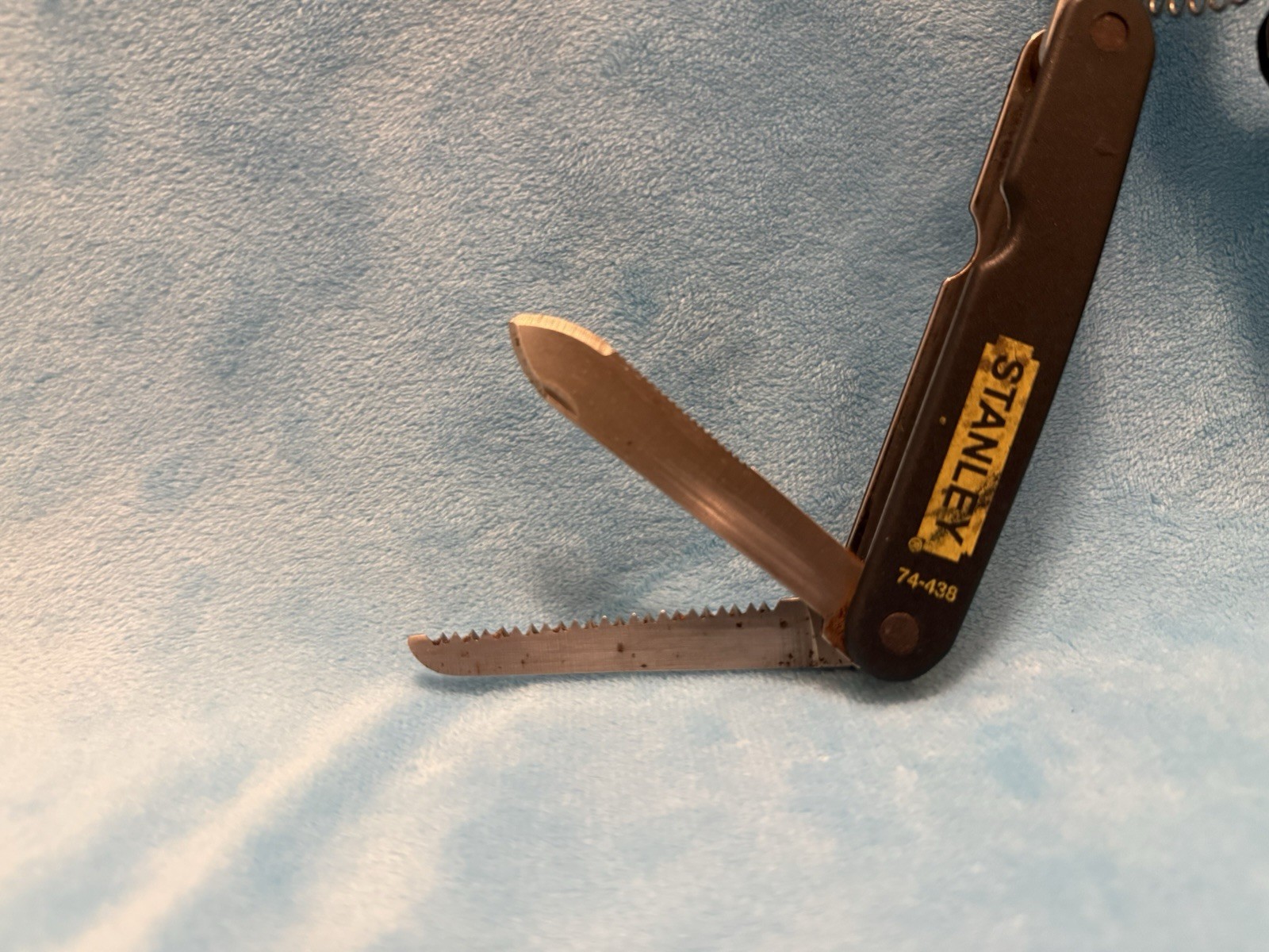 STANLEY 74-438 Folding Pocket Knife Shears Multi Tool Stainless Handyman