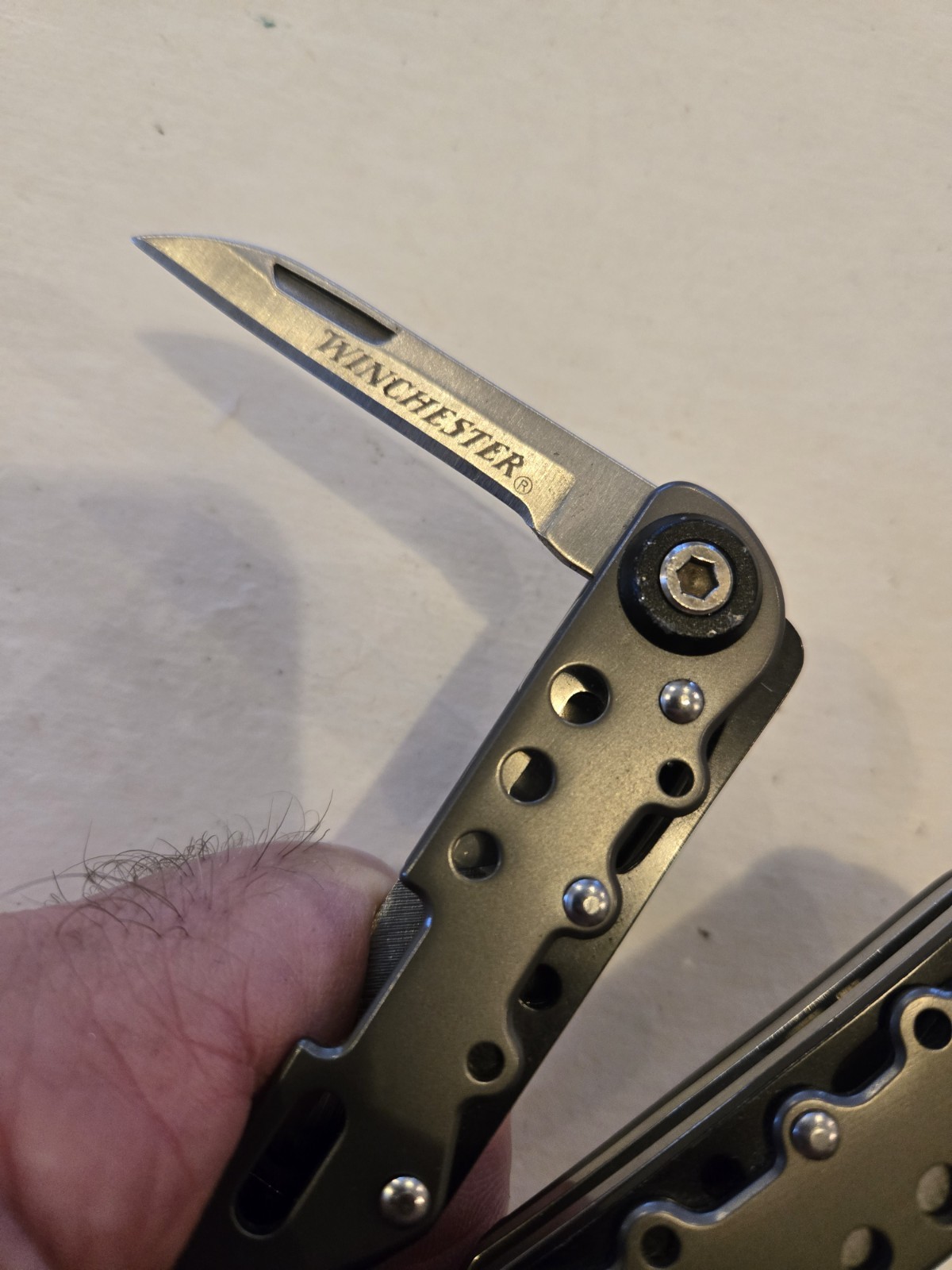Winchester Stainless Steel 10-in-1 Multi Tool, Gray