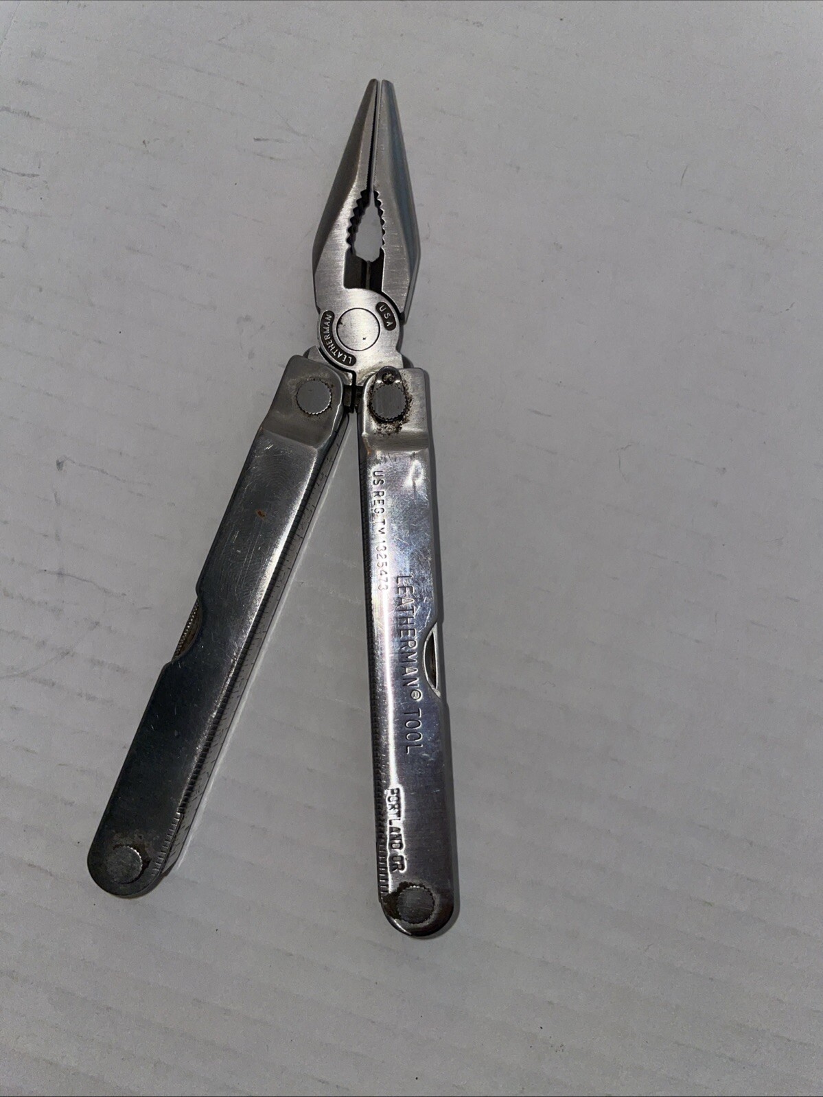 NICE Original Leatherman Tool US REG TM 1325473 Multi-Tools Portland OR Vintage