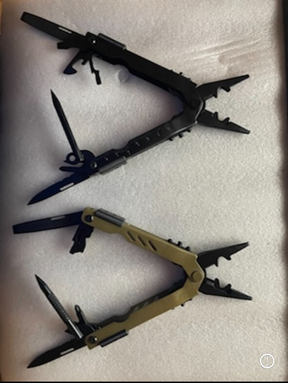 Military Multi-tool, Coyote brown or all black