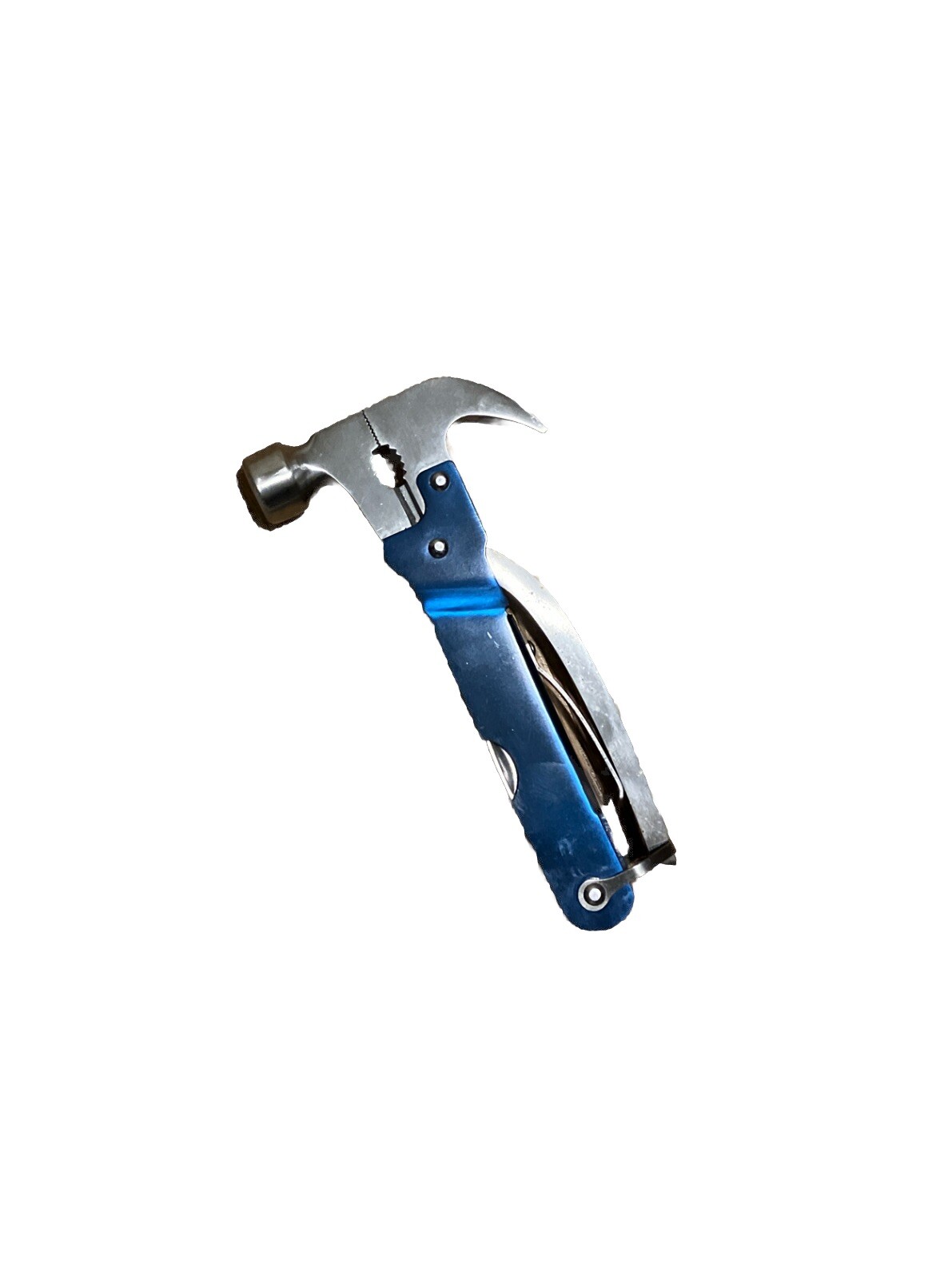 Multifunction Miracle Hammer w/ Spring Loaded Pliers, scissors, knives, Drivers