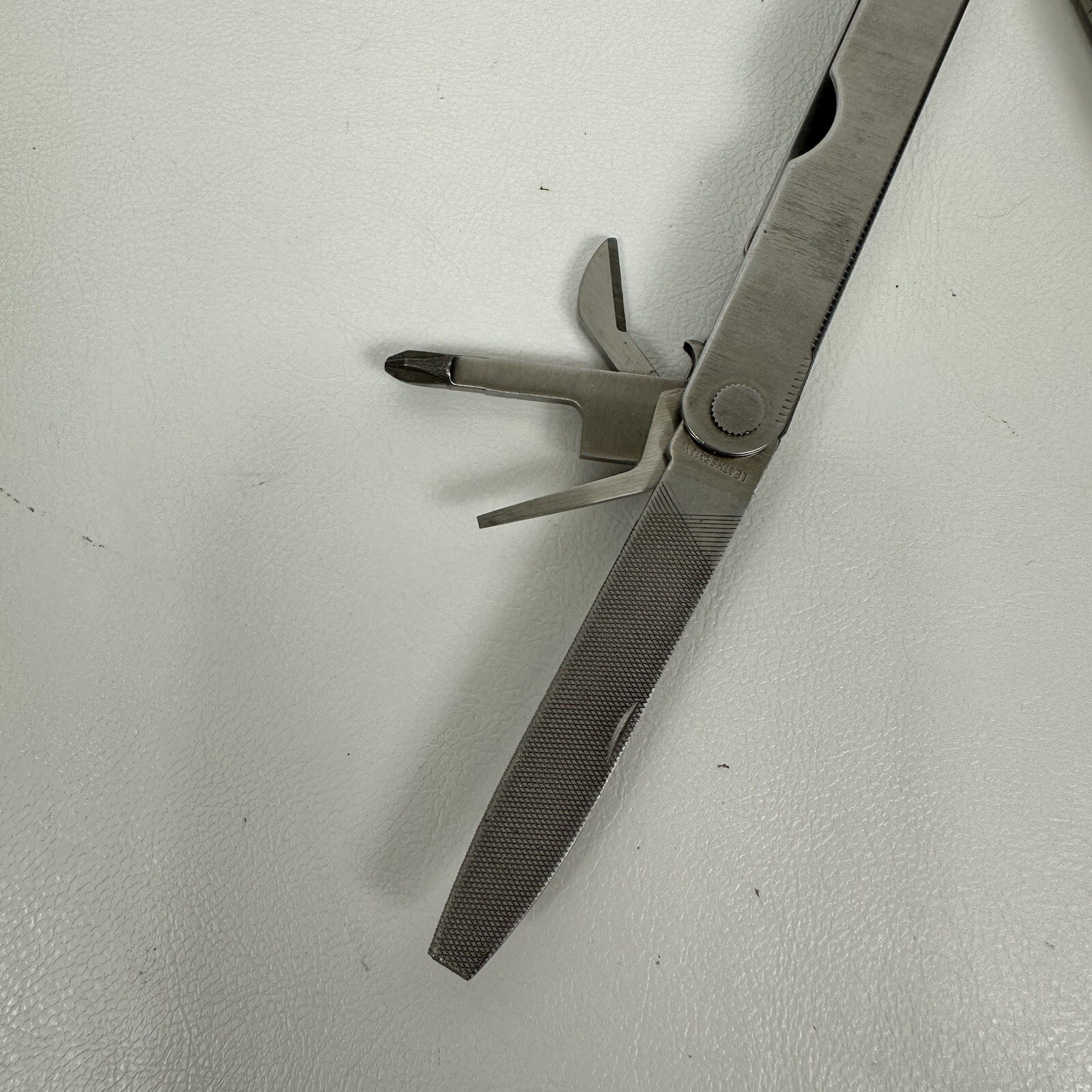 Leatherman Multi Tool Portland OR TM 1325473 With Pouch USA Vintage Original