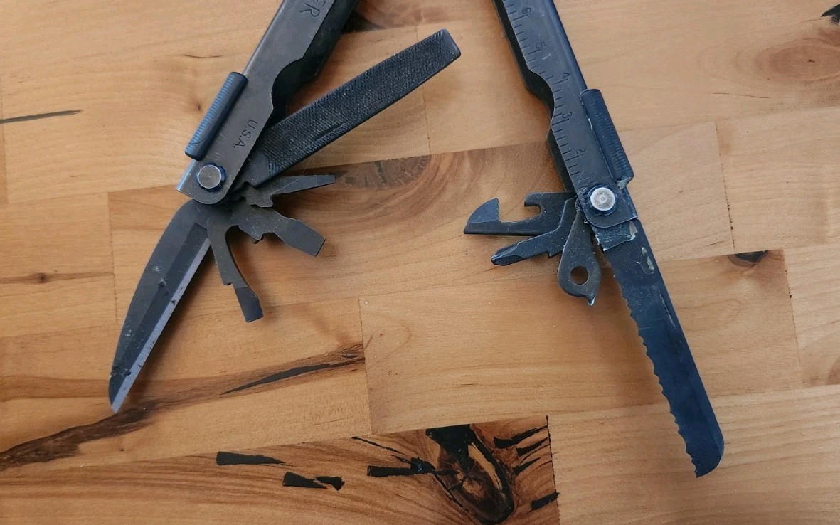 Gerber MP600 Multi-Tool Multi-Plier Black Oxide w/ Sheath – Great C59