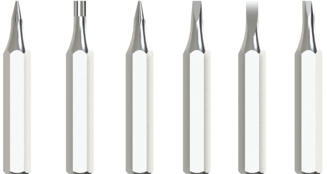 CleverTAC LED ToolPen – Tactical LED Bit Driver – 6 bits – Super Bright – EDC