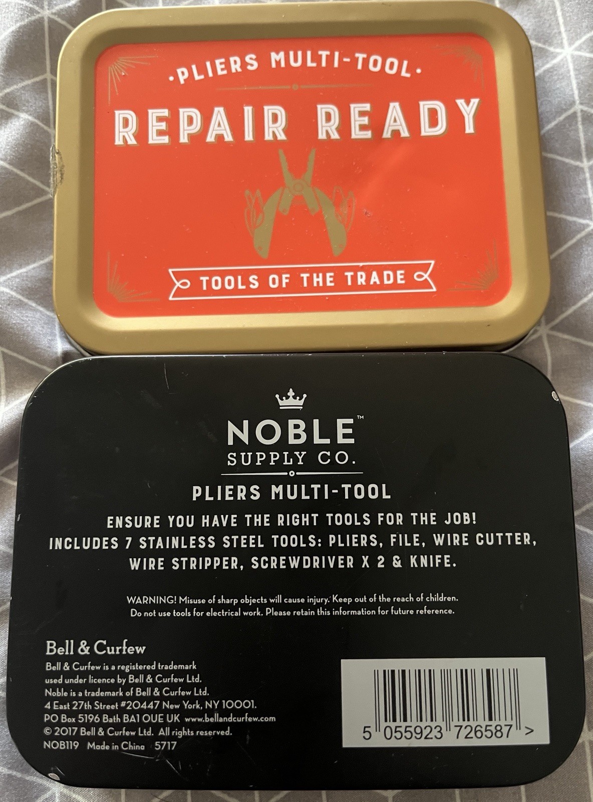 Multi-Tool Pliers Combo Keychain – 7 Stainless Steel Tools Noble Supply Co.