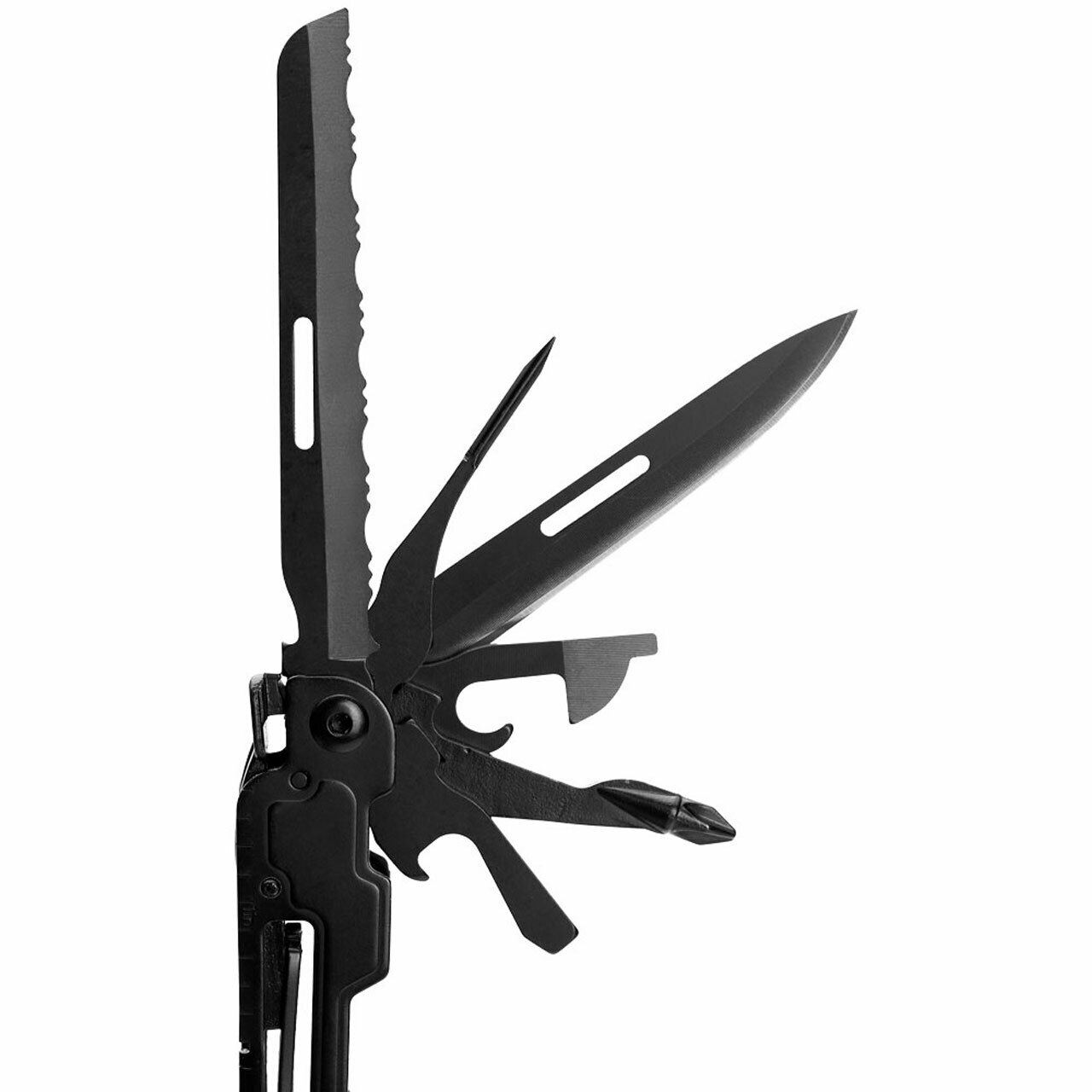 SOG POWER ACCESS DELUXE (BLACK) MULTITOOL 21 ONBOARD TOOLS #PA2002-CP + BIT KIT