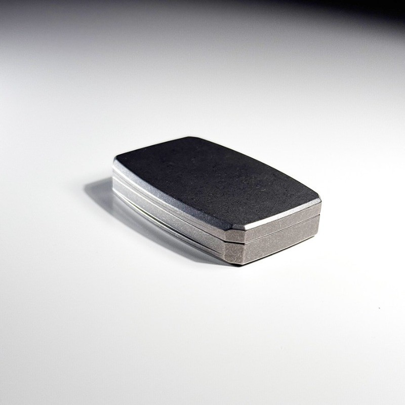 TC21 Titanium Alloy EDC Tool Storage Box 55x38x12mm