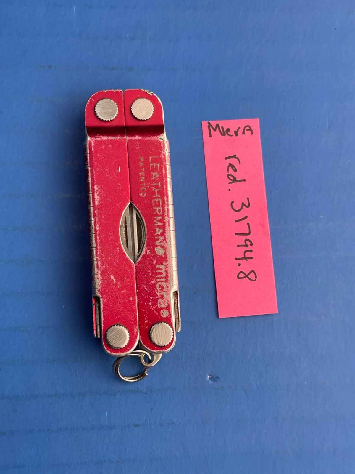 Leatherman Micra 10 in 1 Multitool Anodized Aluminum – Red