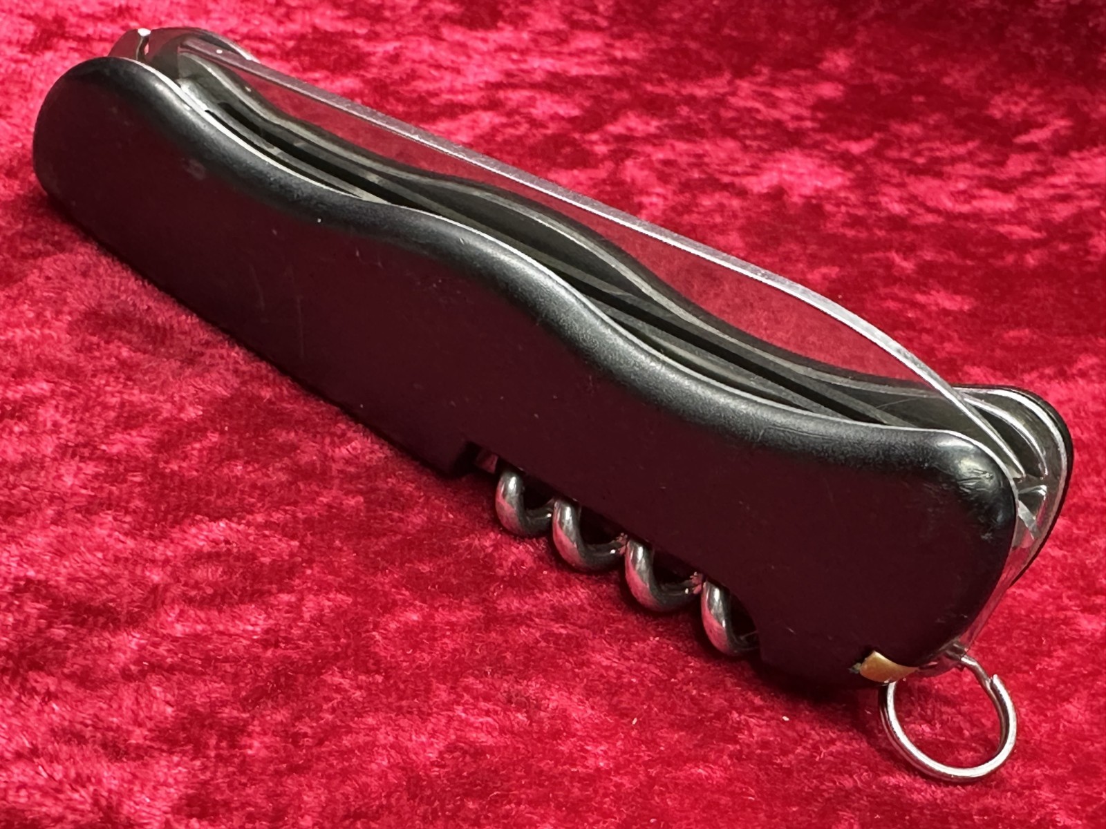Victorinox Forester Black Large Swiss Army Knife 111mm 9 Tool 3 Layer (696)