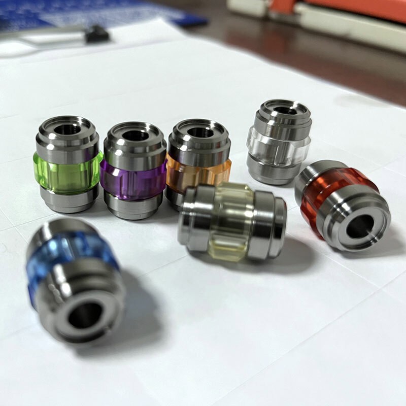 New Titanium Alloy Resin Lightweight EDC Lanyard Bead Necklace Pendant Tool DIY