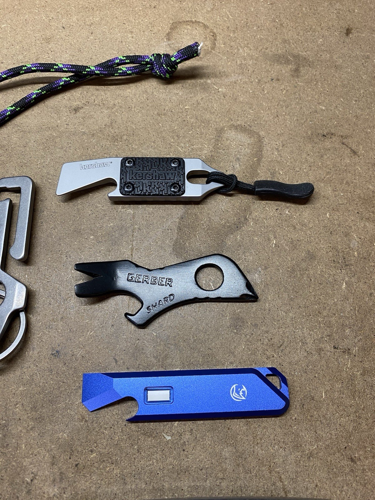 Pry Bar EDC Lot of 12 Leatherman Glow Rhino Kershaw Gerber Maratac