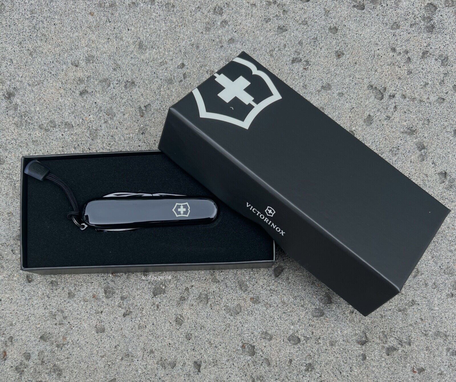 Victorinox Swiss Army Knife Onyx Monochrome Black Spartan 1.3603.31P, New In Box