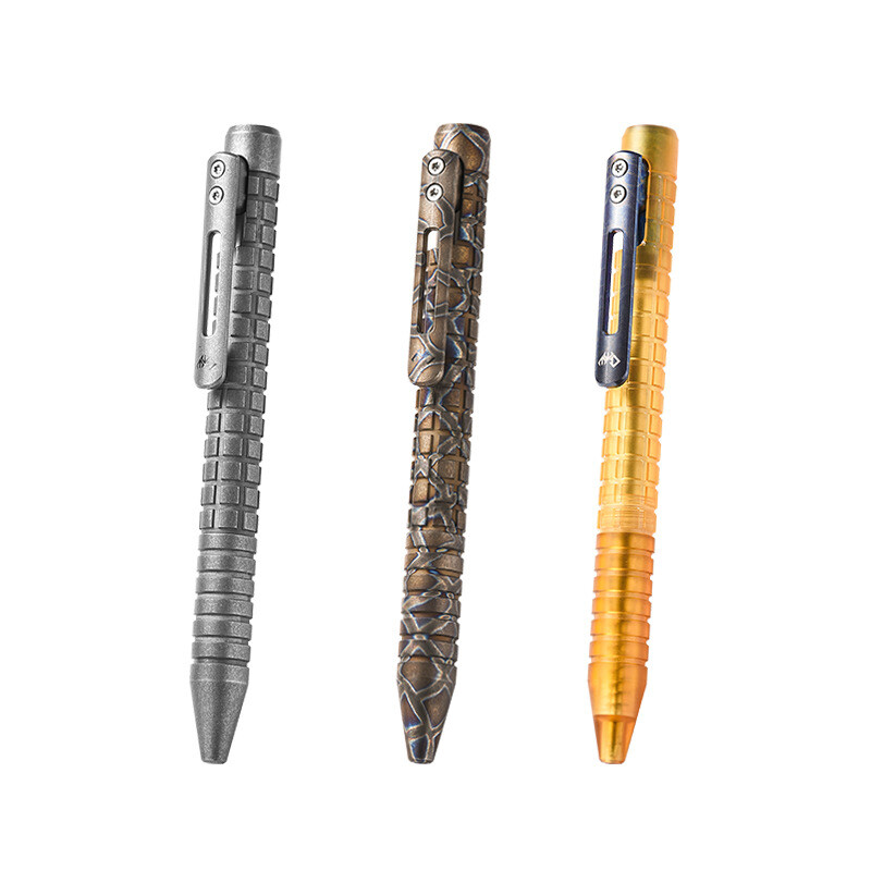 Titanium Alloy Signature Pen Outdoor Portable Lightweight PEI Outdoor EDC Pen