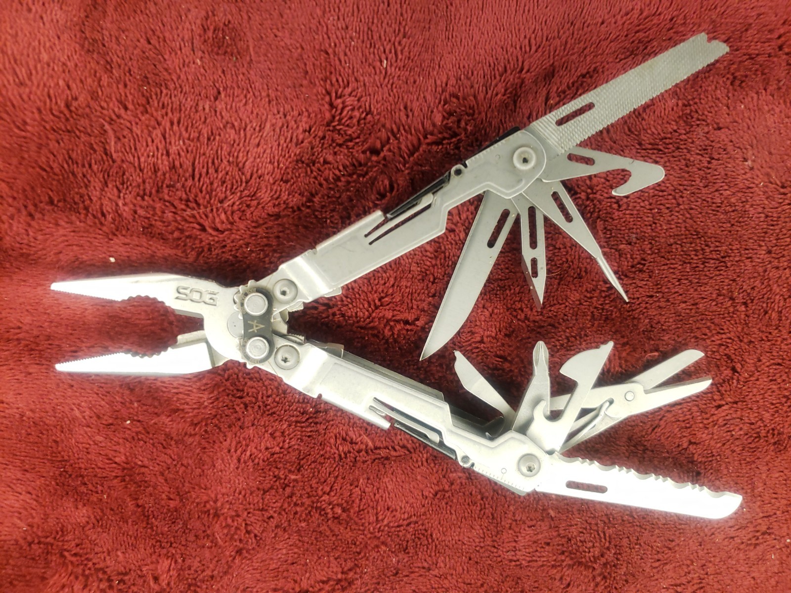 🔪🔪 SOG PowerPint Multi-Tool Pocket Knife Folding Pliers
